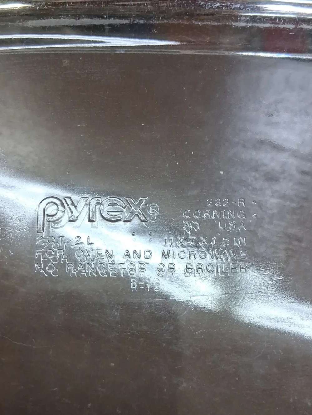 Pyrex #232, 2 qt 10.5